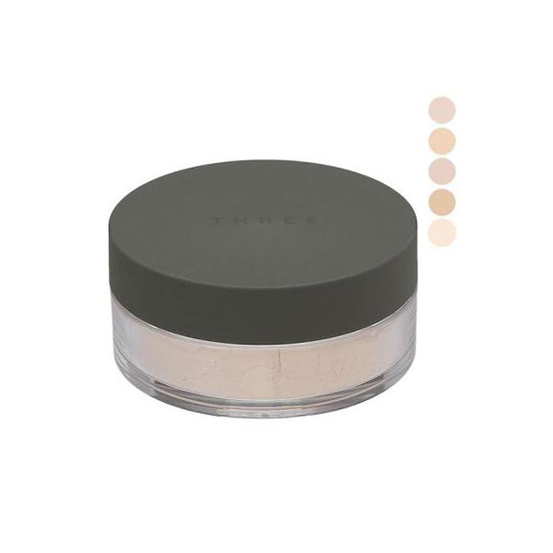 スリー THREE アルティメイトダイアフェネス ルースパウダー 17g 【返品不可商品】,グロー 01