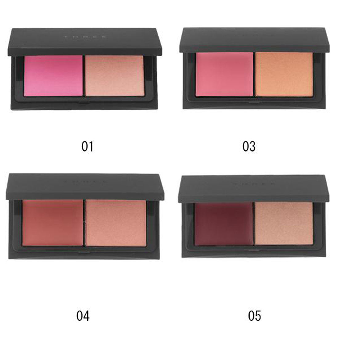 スリー THREE ブロウンアウェイ ブラッシュデュオ 3g【返品不可商品】