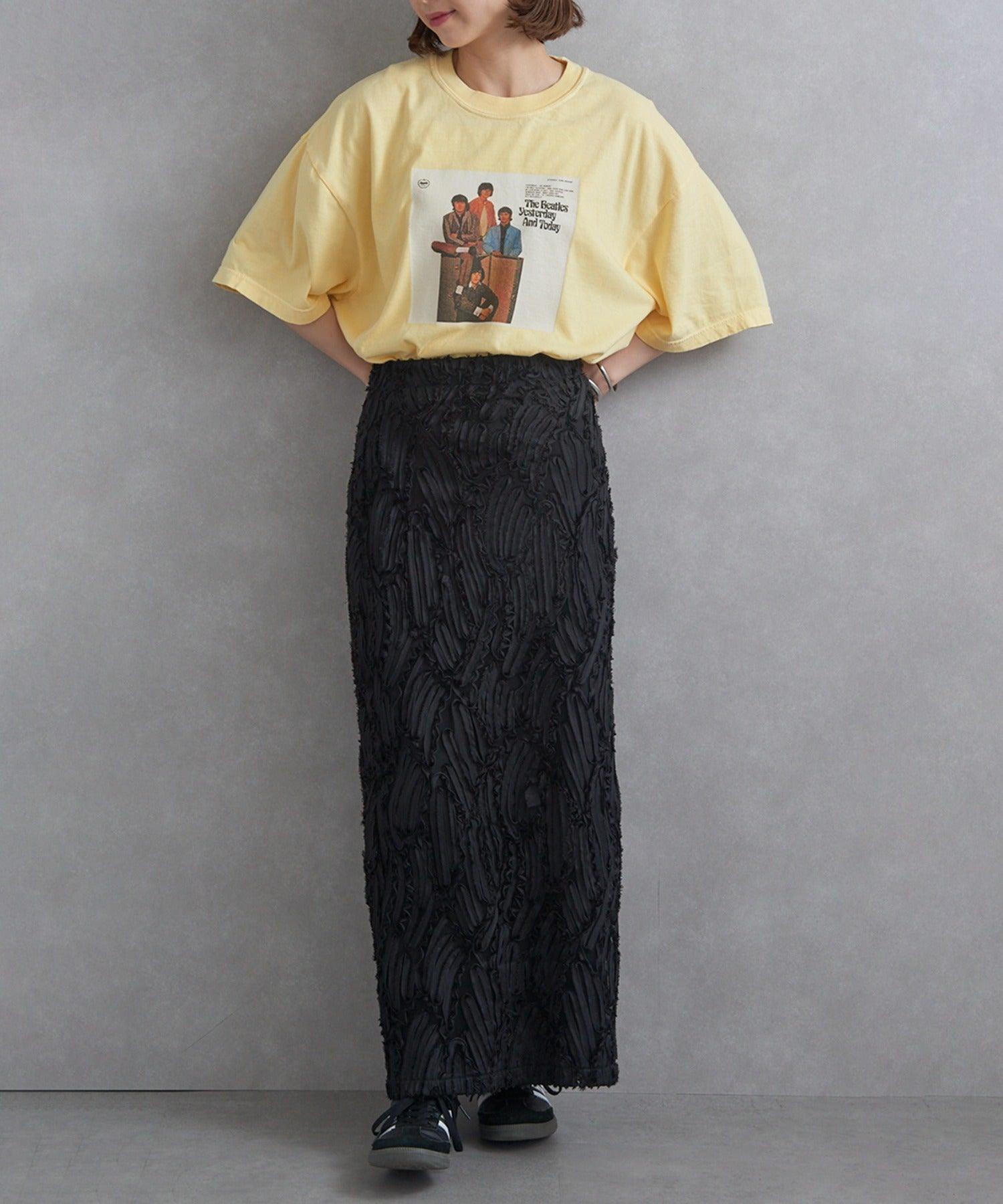 ザ ファイナル ビュー THE FINAL VIEW The Beatles / ビートルズ ピグメント プリントTシャツ （イエロー） イエロー