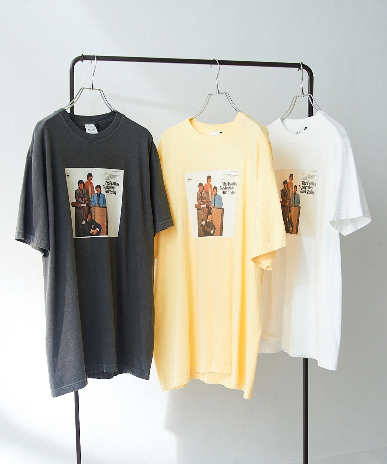 ザ ファイナル ビュー THE FINAL VIEW The Beatles / ビートルズ ピグメント プリントTシャツ （イエロー） イエロー