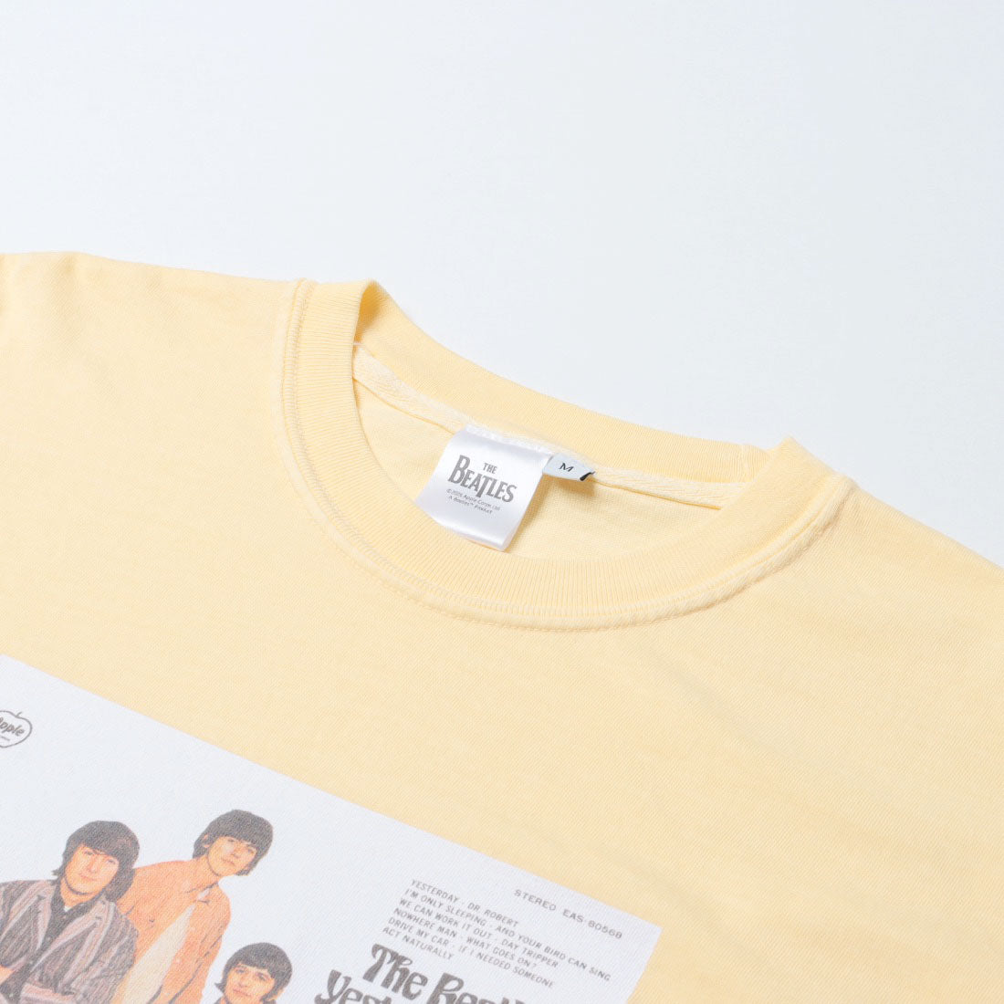 ザ ファイナル ビュー THE FINAL VIEW The Beatles / ビートルズ ピグメント プリントTシャツ （イエロー） イエロー