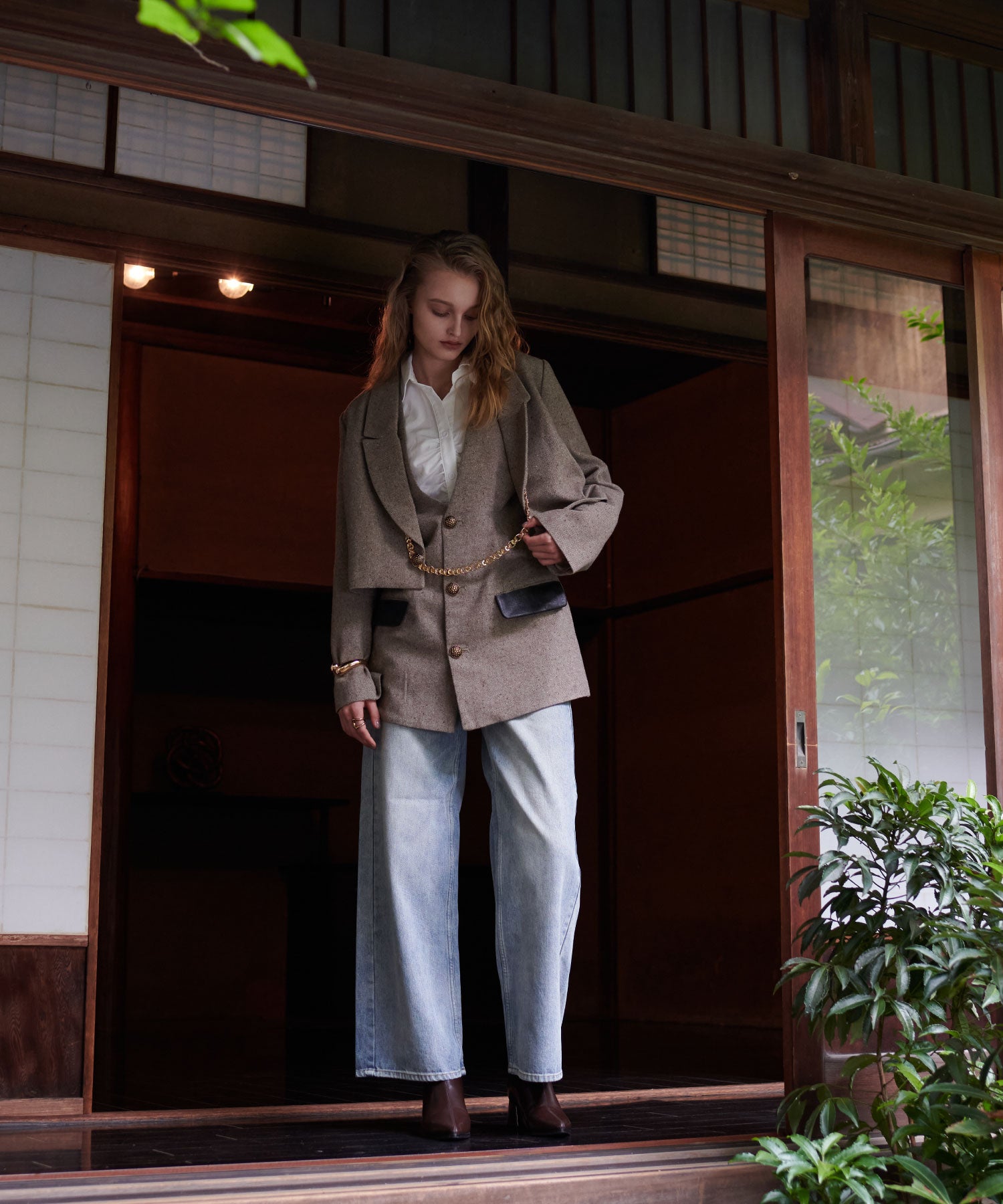 セオドリックディ THEODORIC.dy Wide Denim （INDIGO） INDIGO