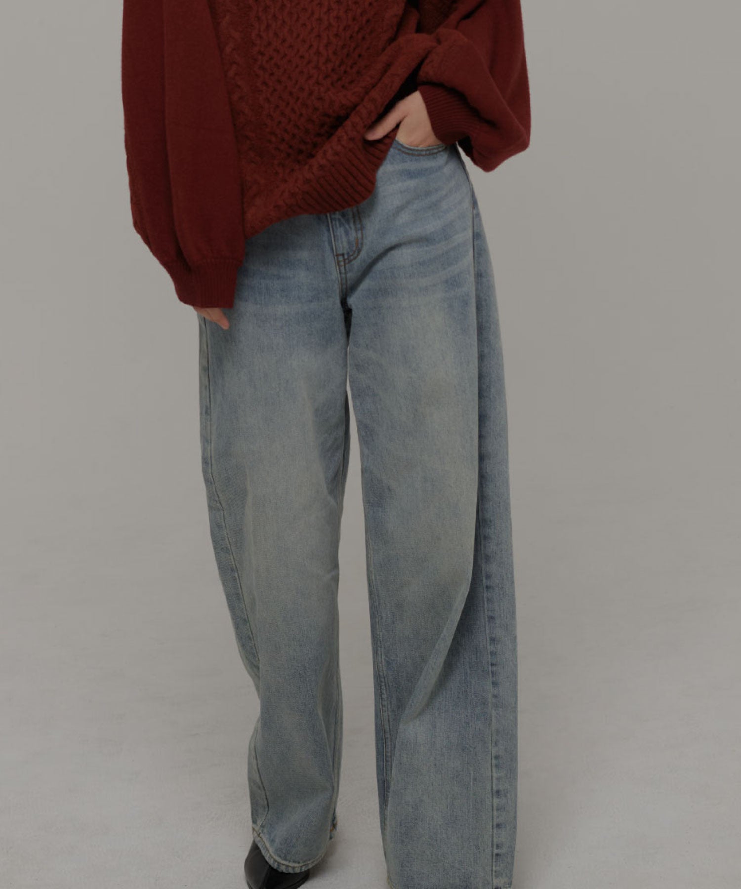 セオドリックディ THEODORIC.dy Wide Denim （INDIGO） INDIGO