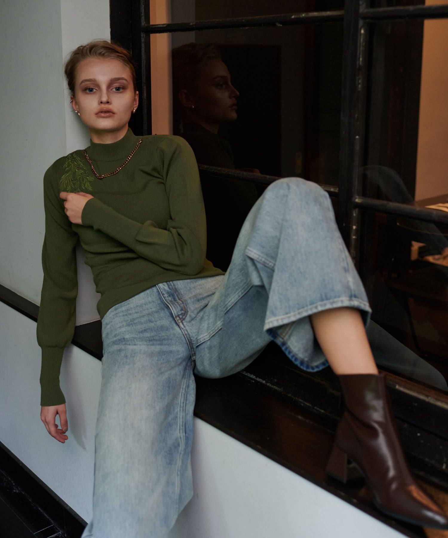 セオドリックディ THEODORIC.dy Wide Denim （INDIGO） INDIGO