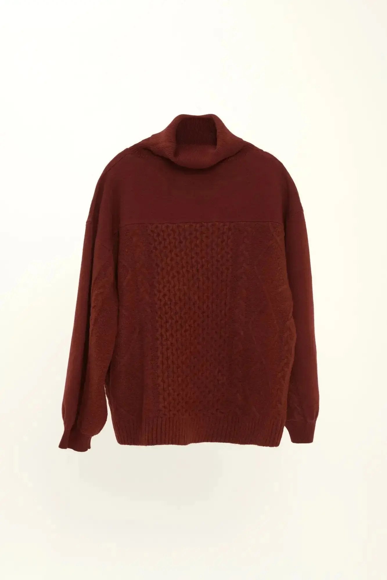 セオドリックディ THEODORIC.dy Toggle Cable Pullover （BORDEAUX） BORDEAUX
