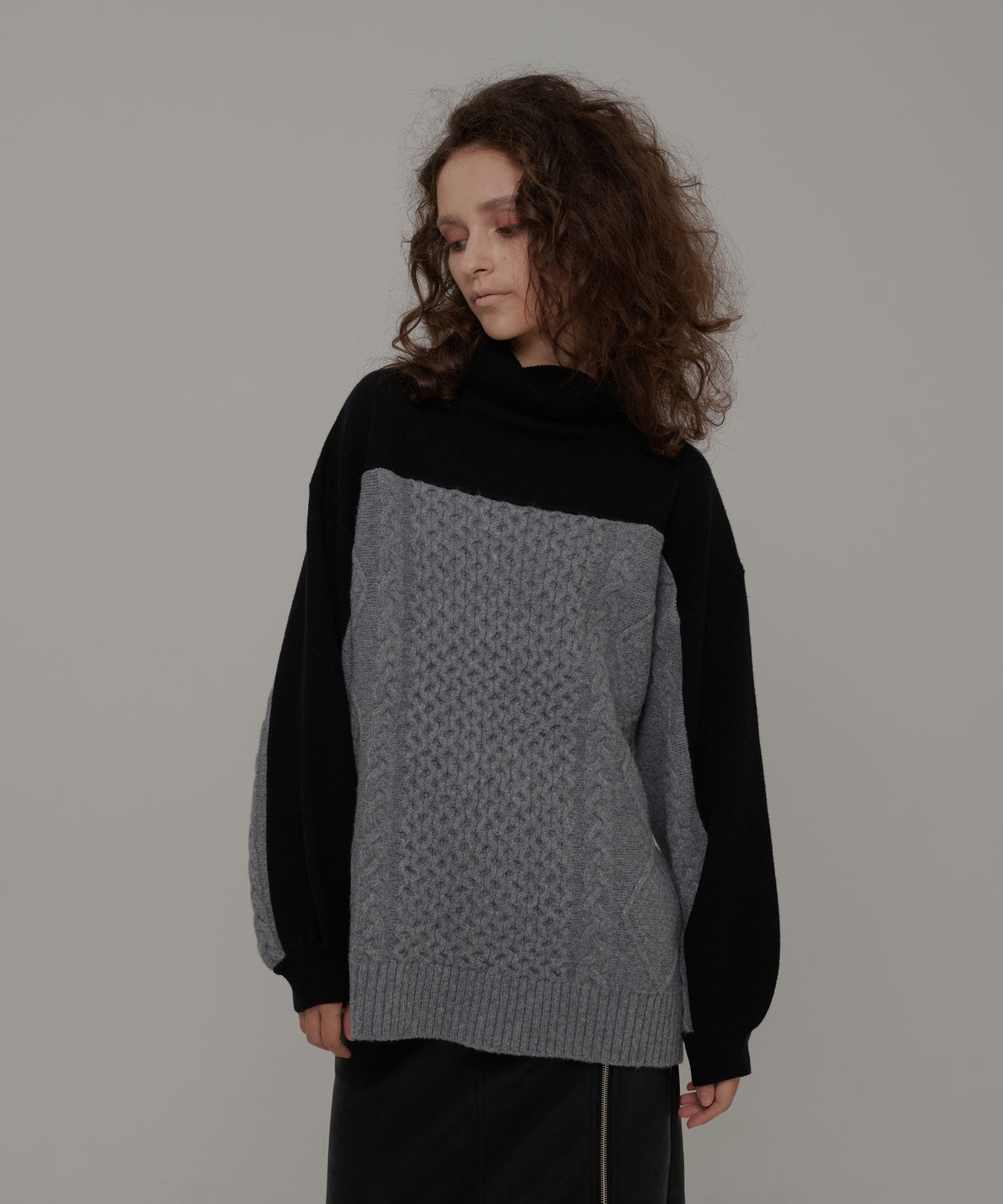 セオドリックディ THEODORIC.dy Toggle Cable Pullover （GRAY） GRAY