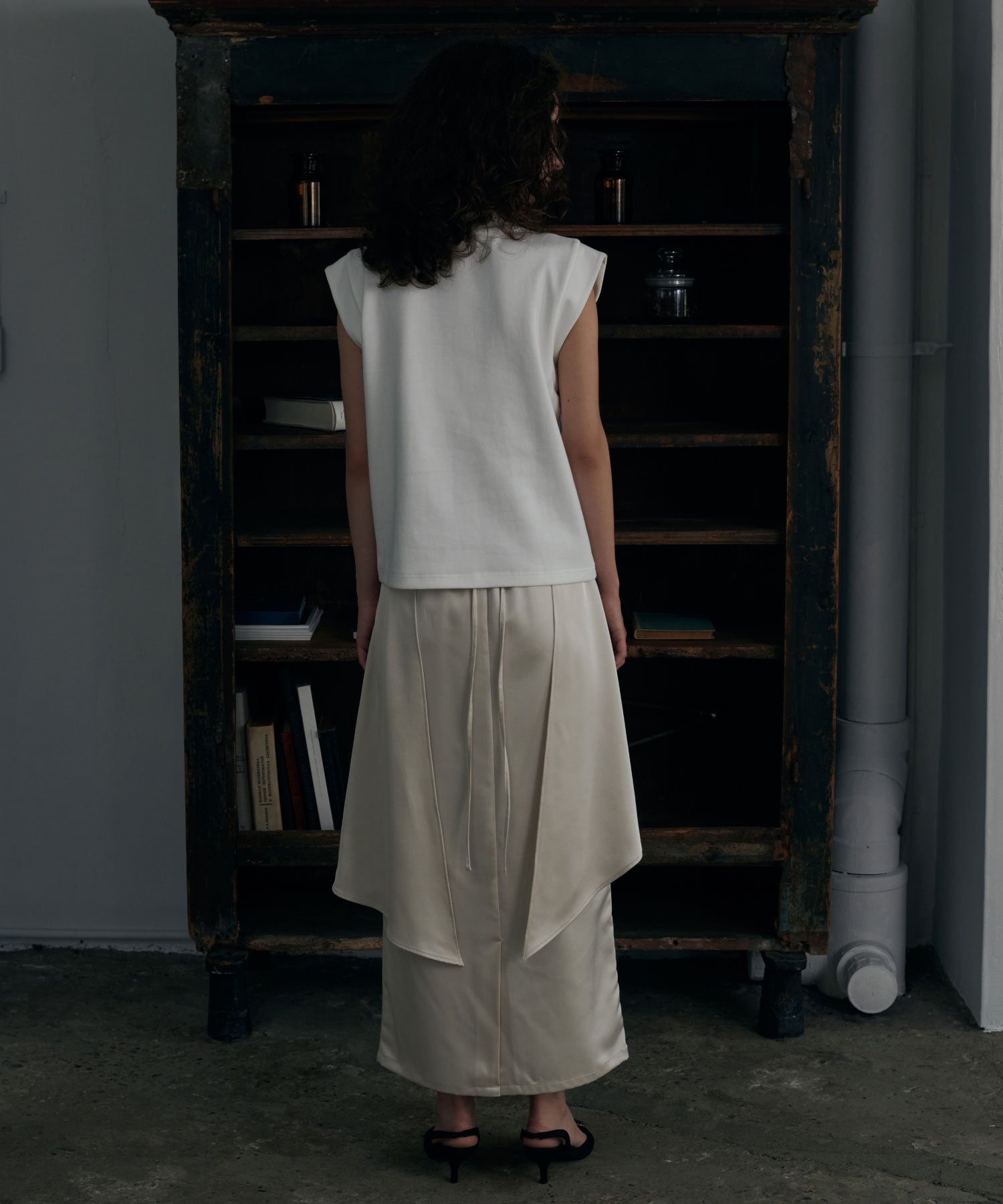 セオドリックディ THEODORIC.dy THEO Embroidery Tops （WHITE） WHITE