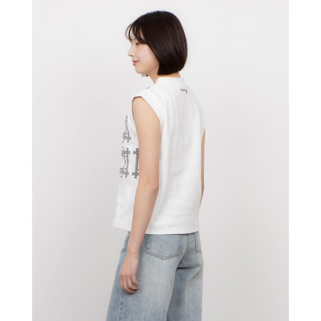 セオドリックディ THEODORIC.dy THEO Embroidery Tops （WHITE） WHITE