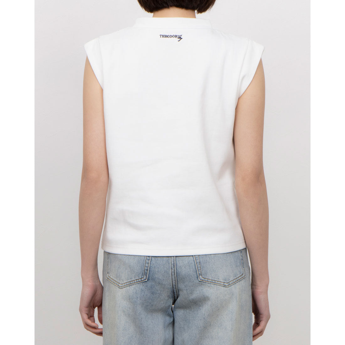 セオドリックディ THEODORIC.dy THEO Embroidery Tops （WHITE） WHITE