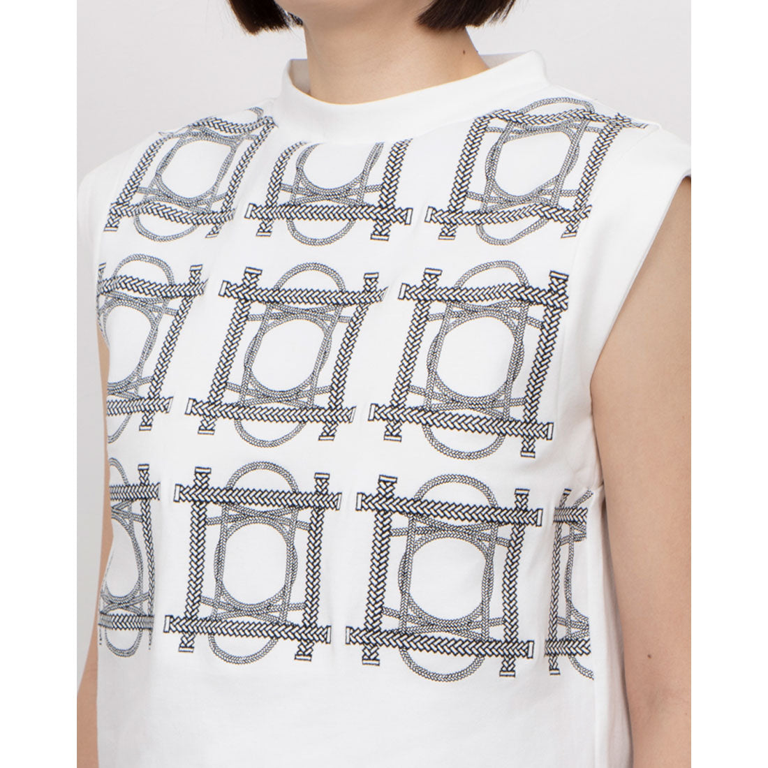 セオドリックディ THEODORIC.dy THEO Embroidery Tops （WHITE） WHITE