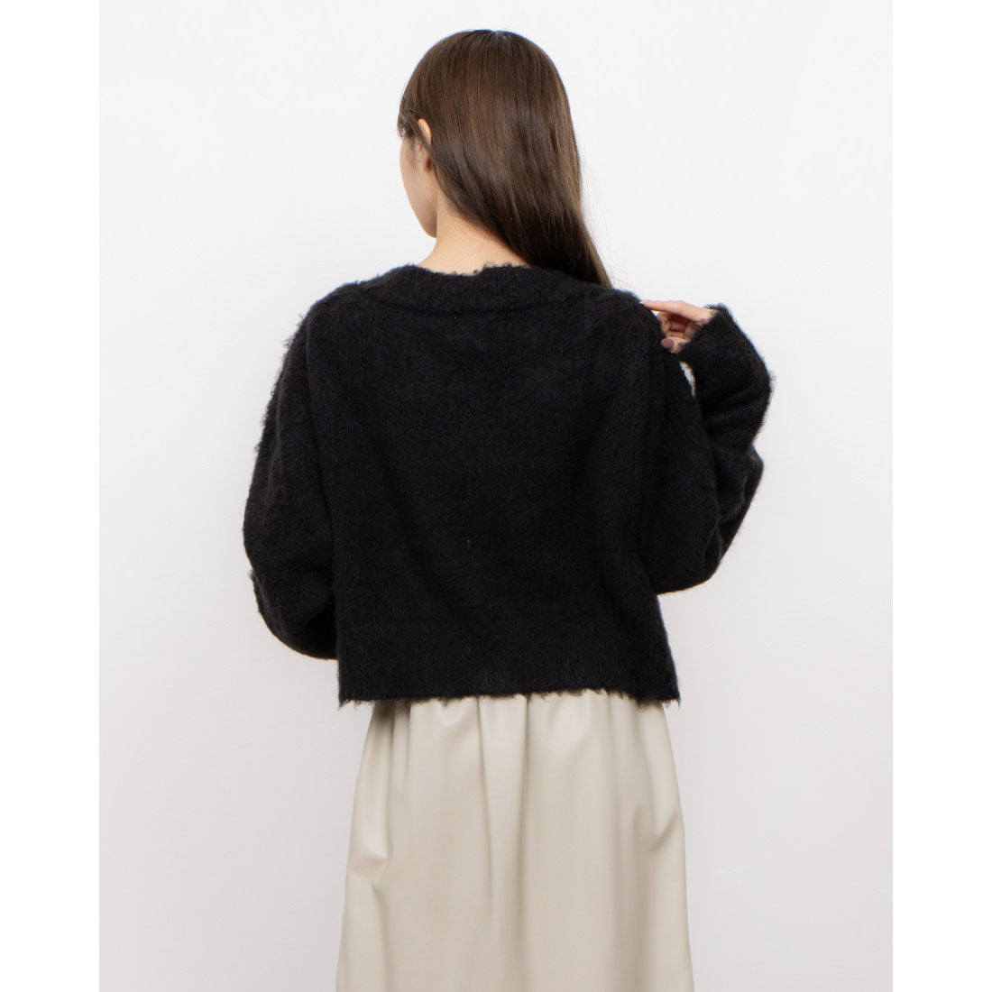 セオドリックディ THEODORIC.dy Shaggy Random Button Cardigan （GRAY） GRAY