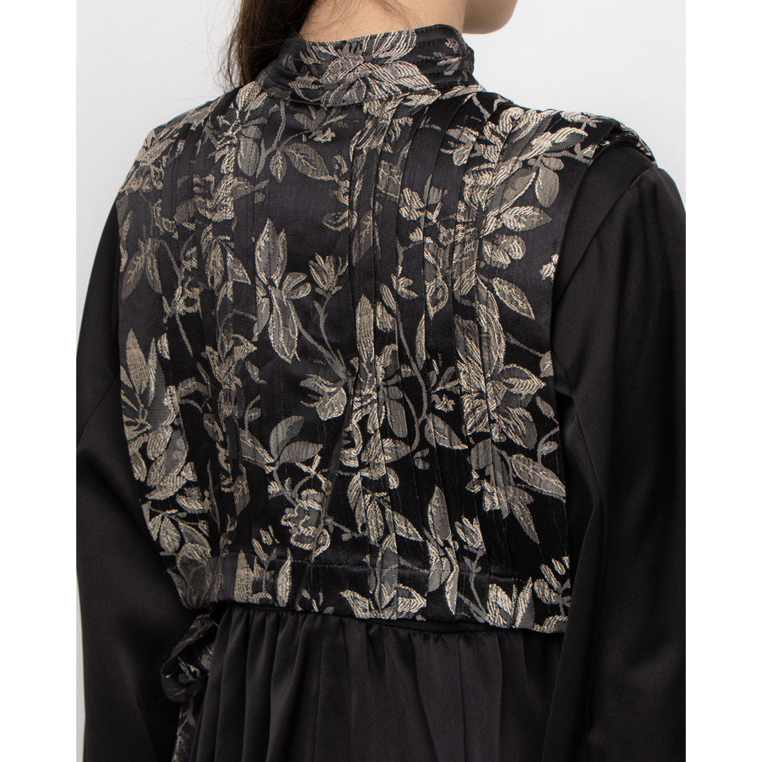 セオドリックディ THEODORIC.dy Jacquard Vest Set One-piece （BLACK） BLACK