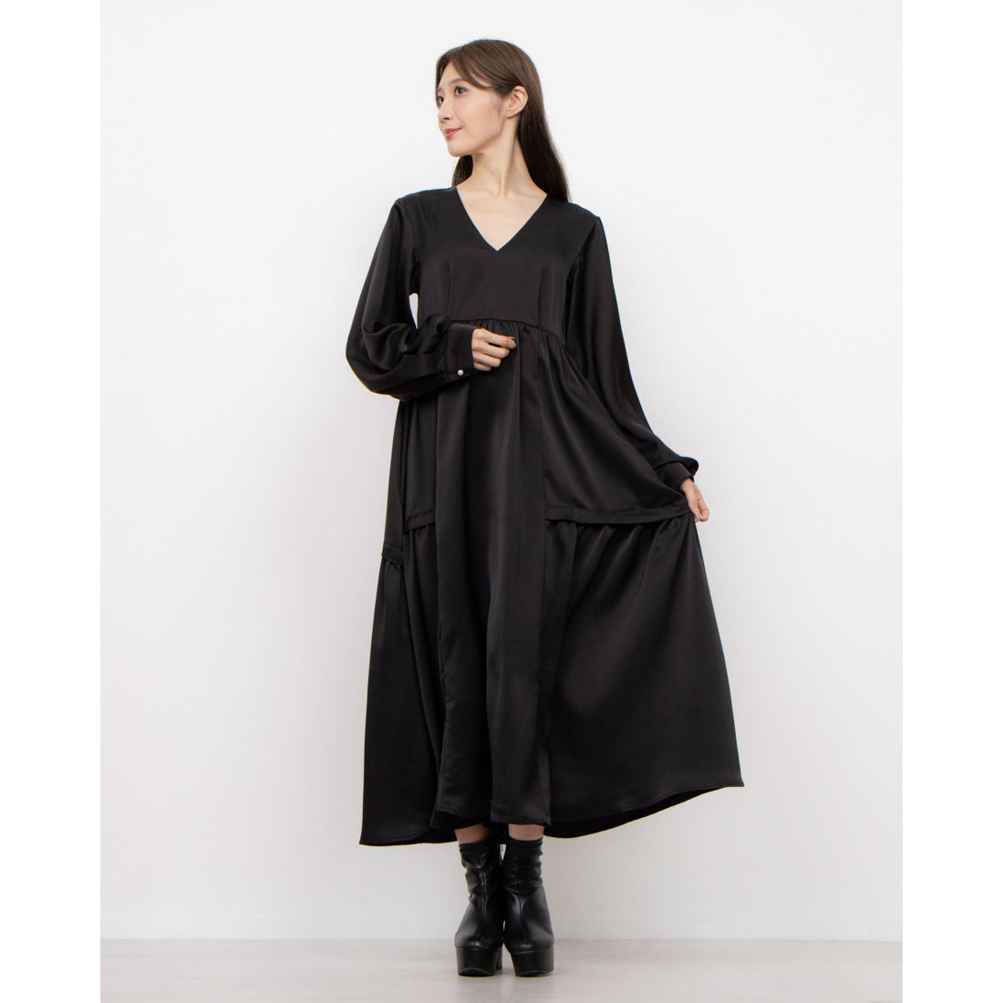 セオドリックディ THEODORIC.dy Jacquard Vest Set One-piece （BLACK） BLACK