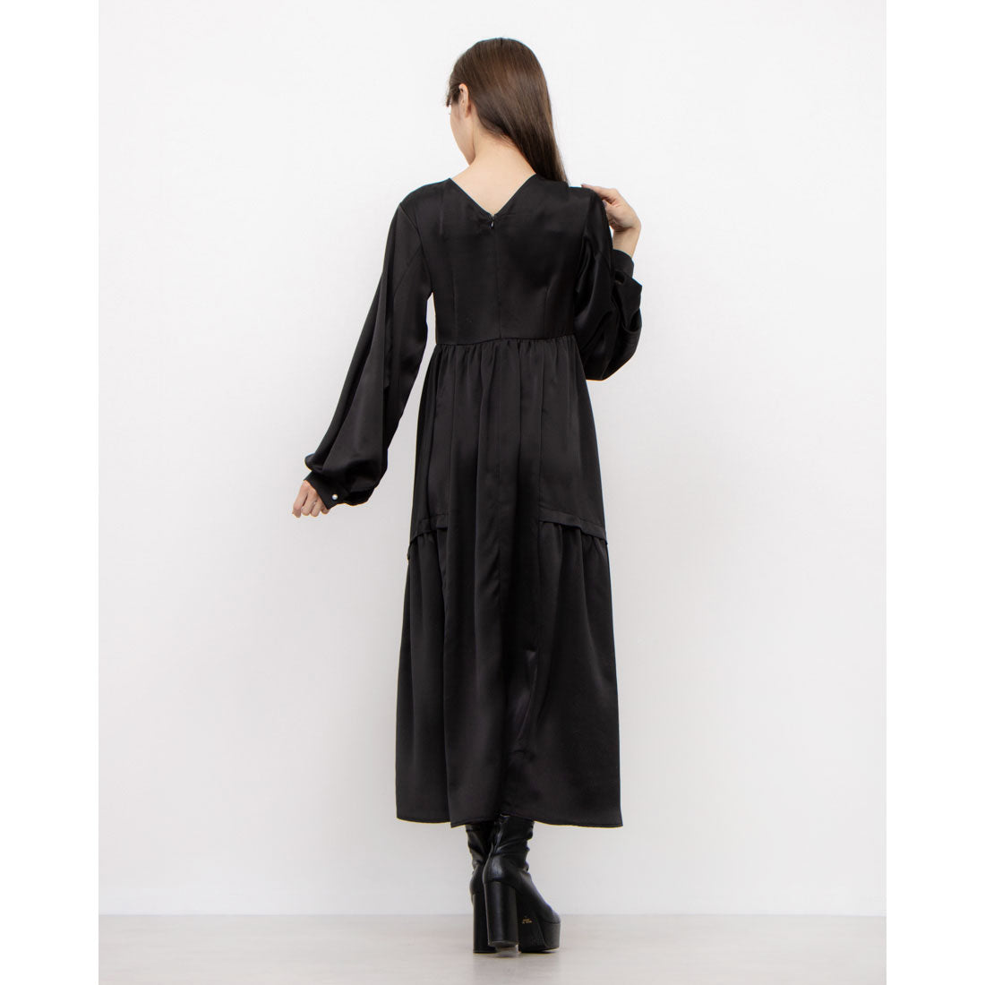 セオドリックディ THEODORIC.dy Jacquard Vest Set One-piece （BLACK） BLACK
