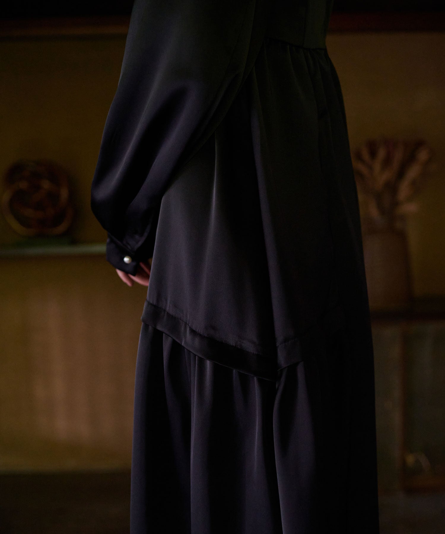 セオドリックディ THEODORIC.dy Jacquard Vest Set One-piece （BLACK） BLACK