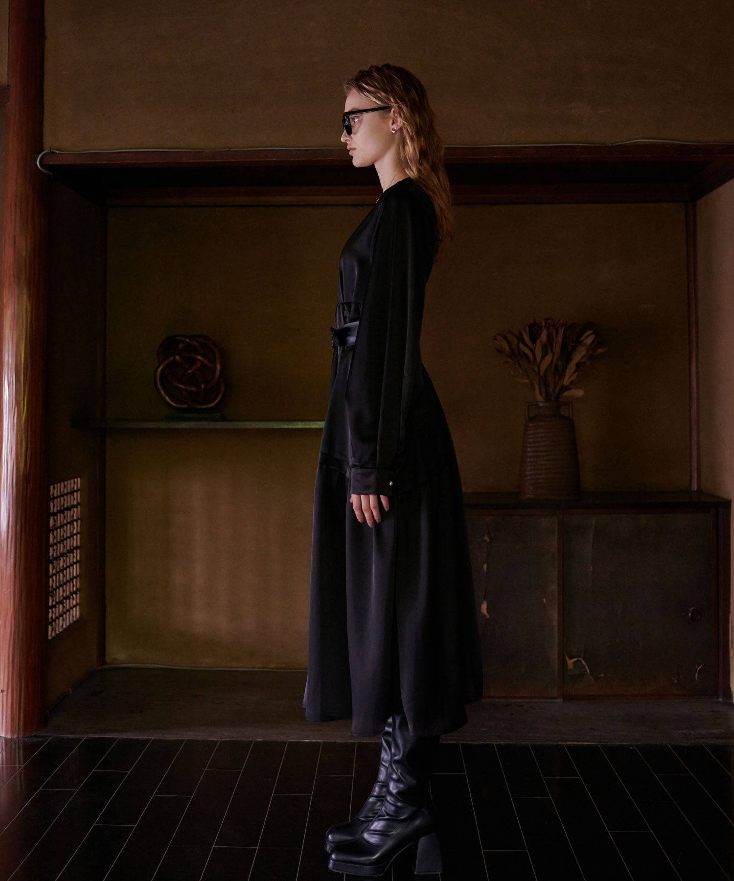 セオドリックディ THEODORIC.dy Jacquard Vest Set One-piece （BLACK） BLACK