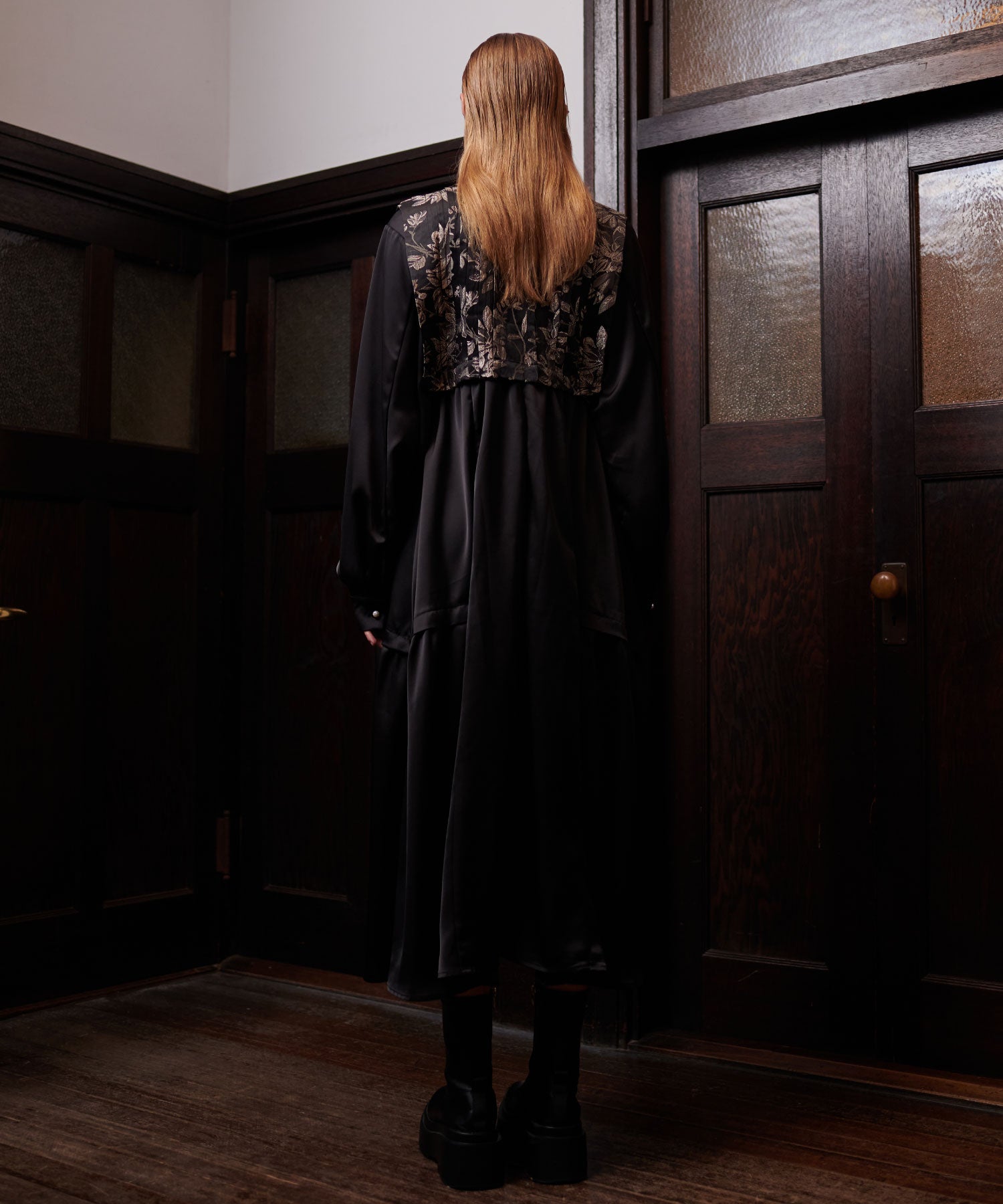 セオドリックディ THEODORIC.dy Jacquard Vest Set One-piece （BLACK） BLACK