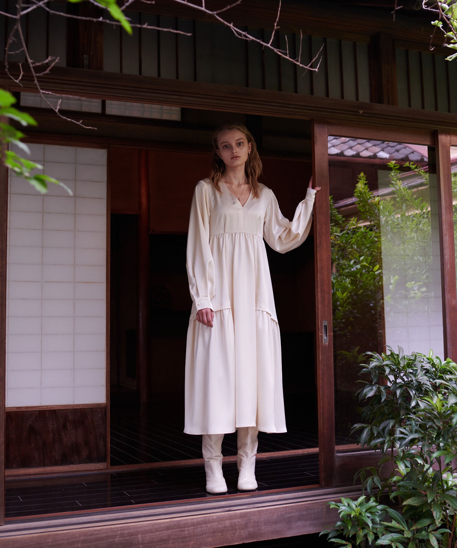 セオドリックディ THEODORIC.dy Jacquard Vest Set One-piece （OFF WHITE） OFF WHITE