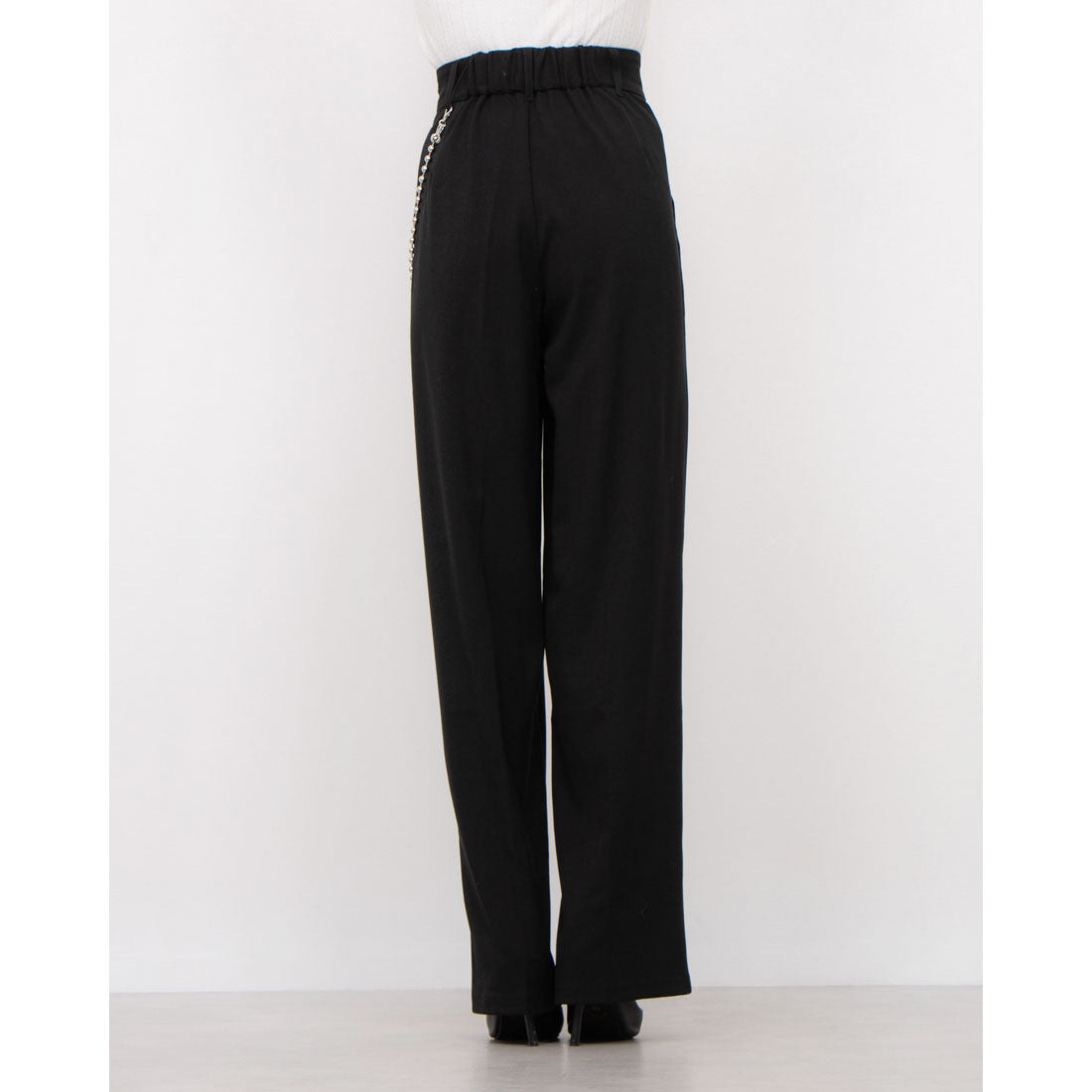 セオドリックディ THEODORIC.dy Ball Chain Slacks （BLACK） BLACK