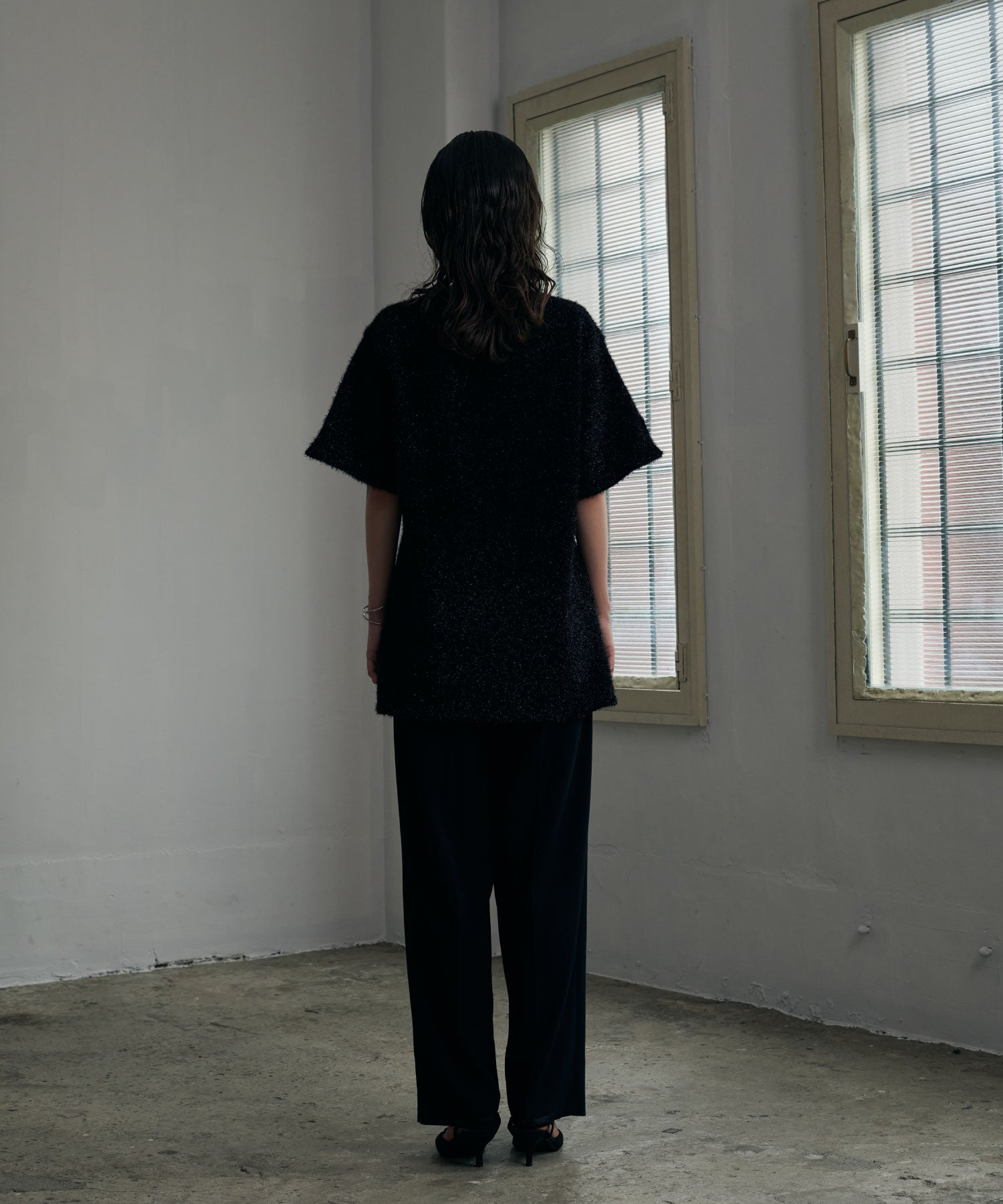 セオドリックディ THEODORIC.dy Ball Chain Slacks （BLACK） BLACK