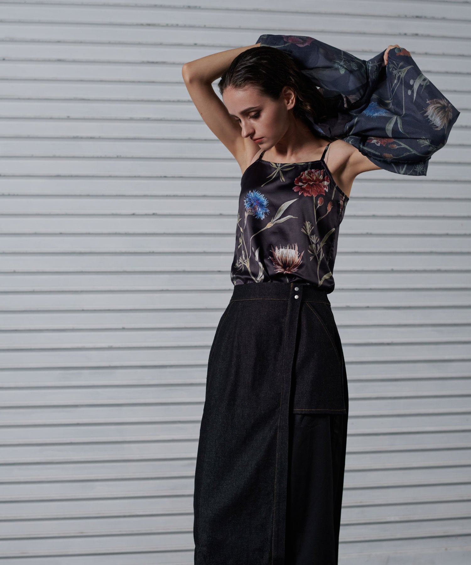 セオドリックディ THEODORIC.dy Botanical Sheer Tops set （BLACK） BLACK