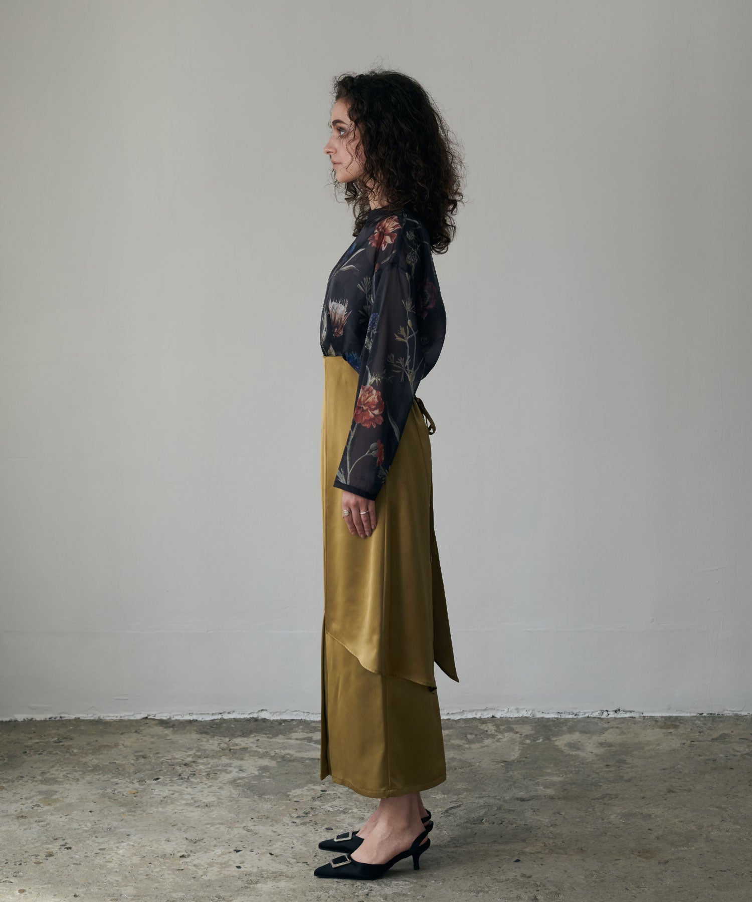 セオドリックディ THEODORIC.dy Botanical Sheer Tops set （BLACK） BLACK