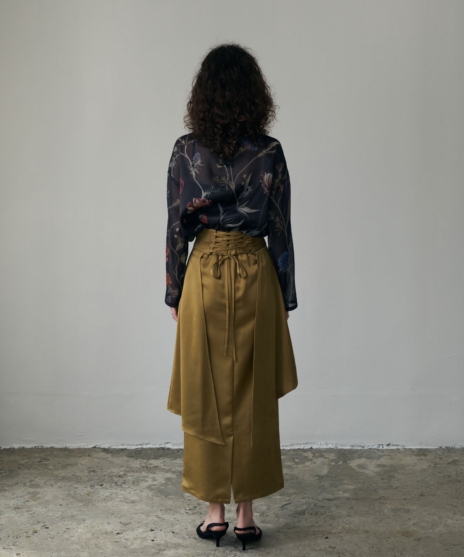 セオドリックディ THEODORIC.dy Botanical Sheer Tops set （BLACK） BLACK
