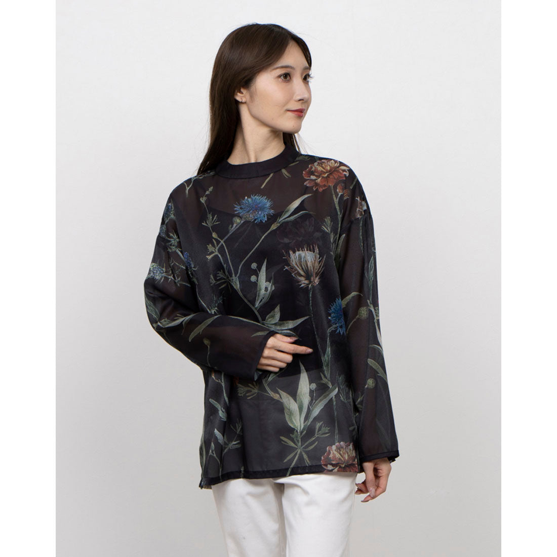 セオドリックディ THEODORIC.dy Botanical Sheer Tops set （BLACK） BLACK
