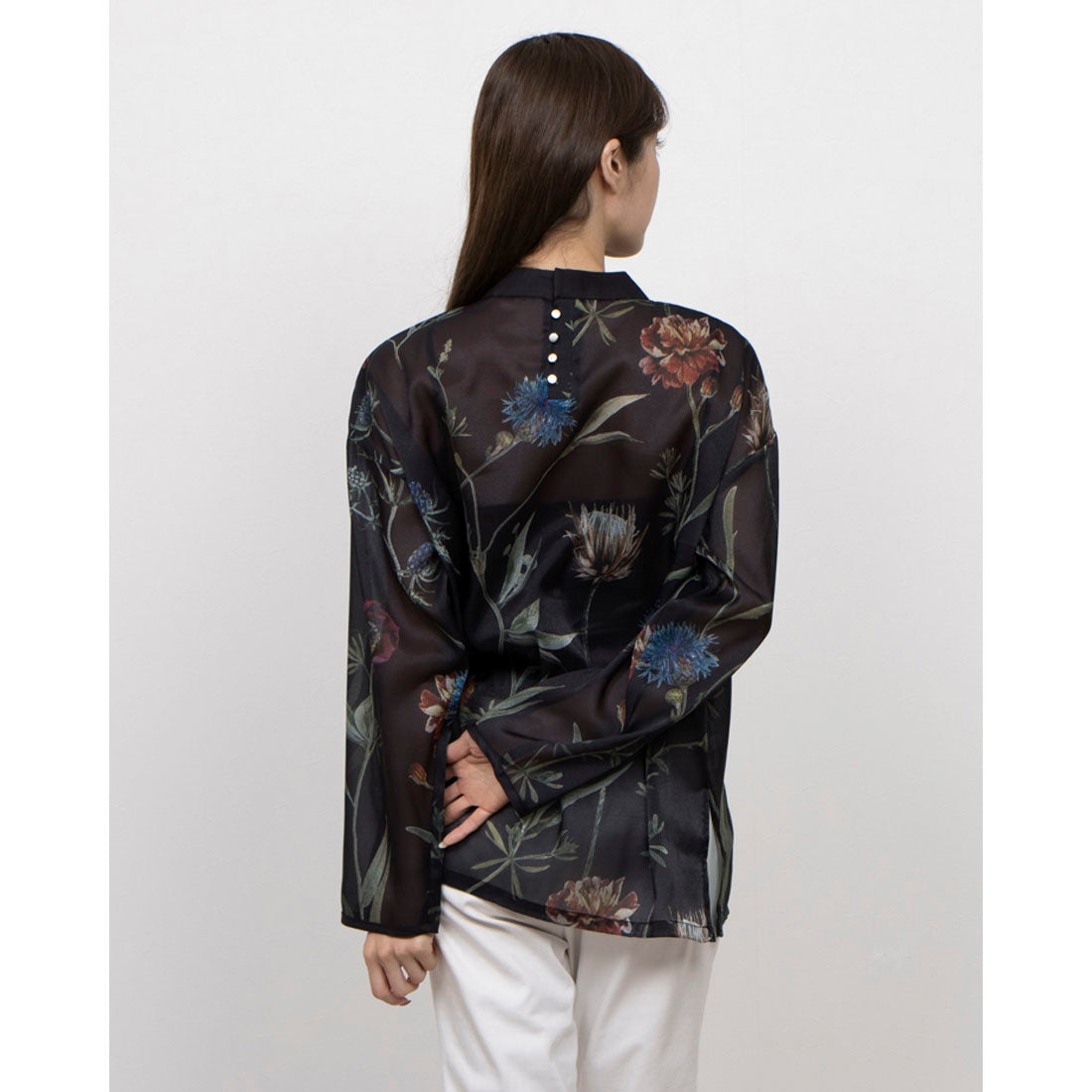 セオドリックディ THEODORIC.dy Botanical Sheer Tops set （BLACK） BLACK