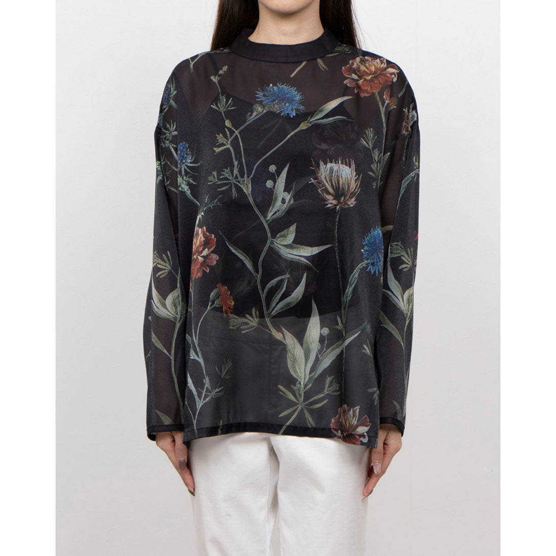 セオドリックディ THEODORIC.dy Botanical Sheer Tops set （BLACK） BLACK