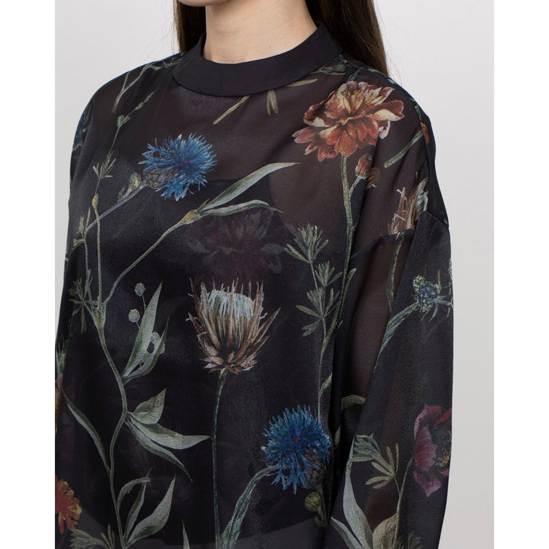 セオドリックディ THEODORIC.dy Botanical Sheer Tops set （BLACK） BLACK