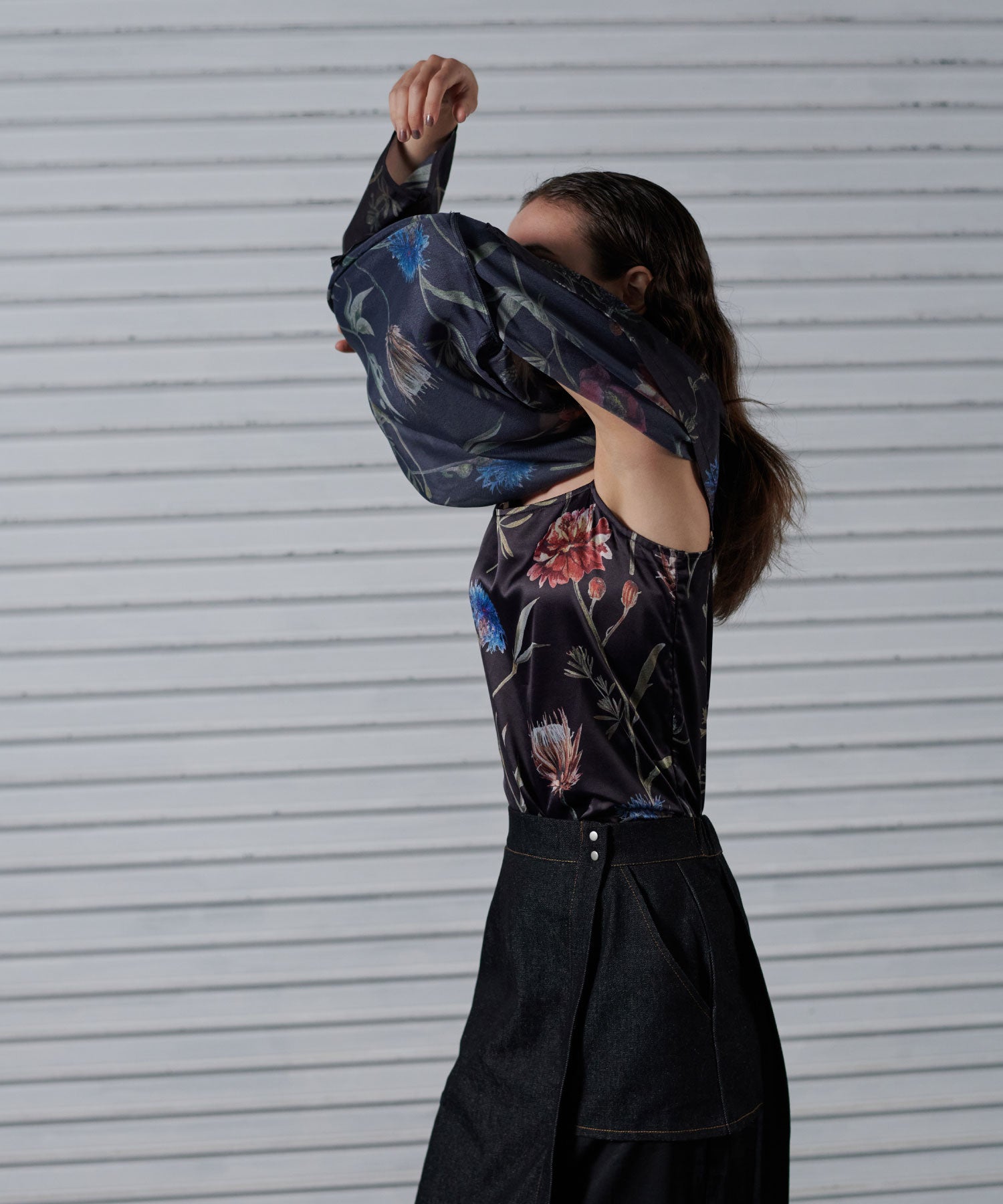 セオドリックディ THEODORIC.dy Botanical Sheer Tops set （BLACK） BLACK