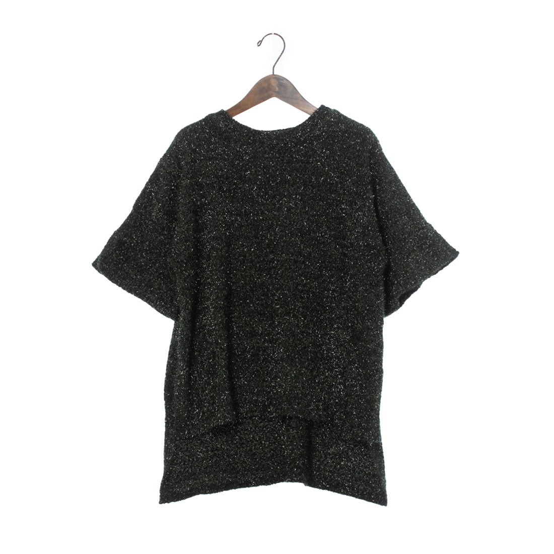 セオドリックディ THEODORIC.dy Lame Yarn Tunic Knit （DARK GREEN） DARK GREEN