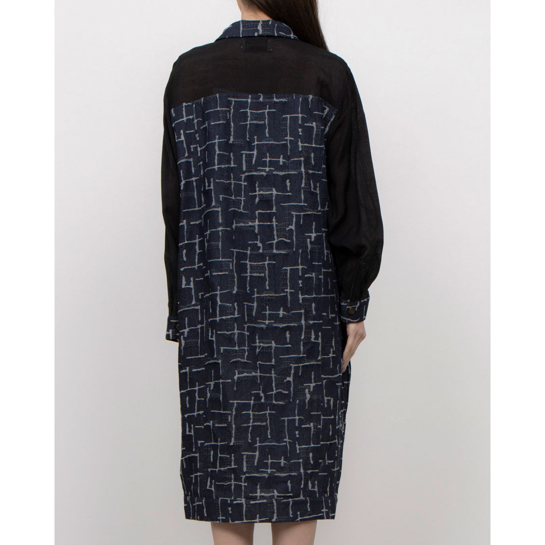 セオドリックディ THEODORIC.dy Sheer Switchable Denim One-Piece （インディゴブルー） インディゴブルー