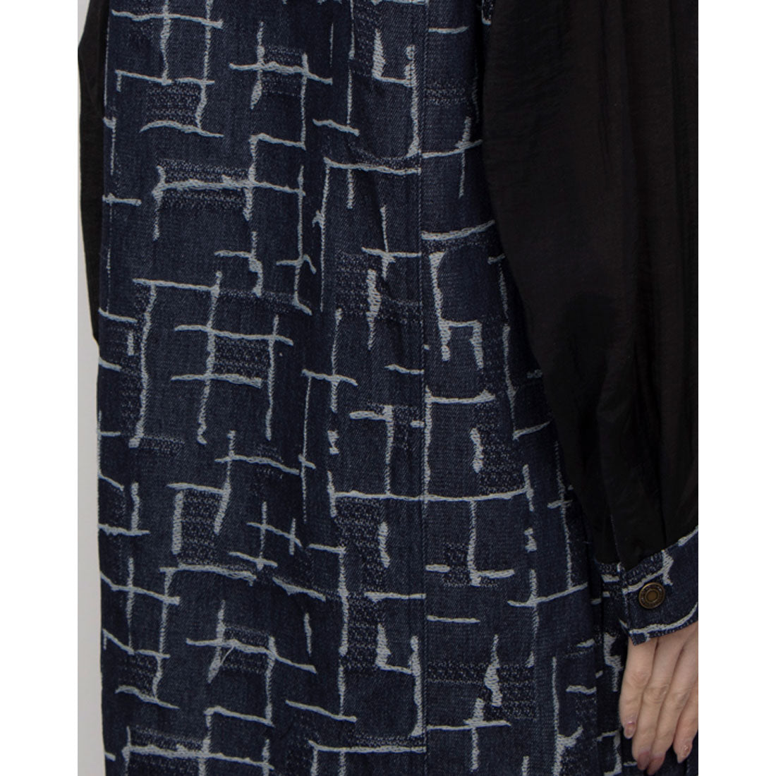 セオドリックディ THEODORIC.dy Sheer Switchable Denim One-Piece （インディゴブルー） インディゴブルー