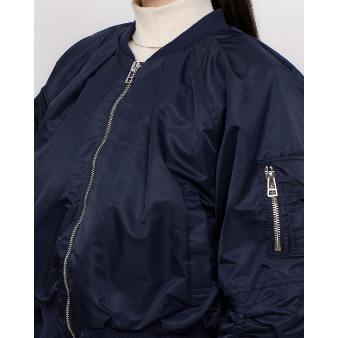 セオドリックディ THEODORIC.dy Short Length Volume MA-1 （ネイビー） ネイビー