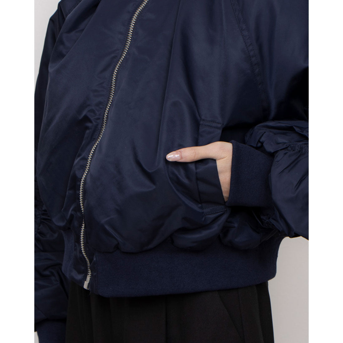 セオドリックディ THEODORIC.dy Short Length Volume MA-1 （ネイビー） ネイビー
