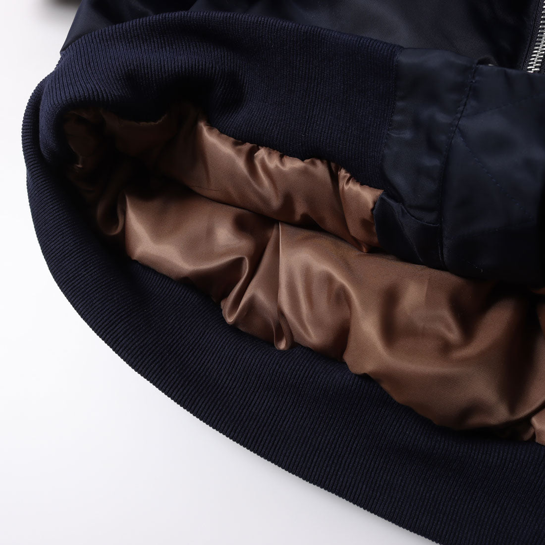 セオドリックディ THEODORIC.dy Short Length Volume MA-1 （ネイビー） ネイビー