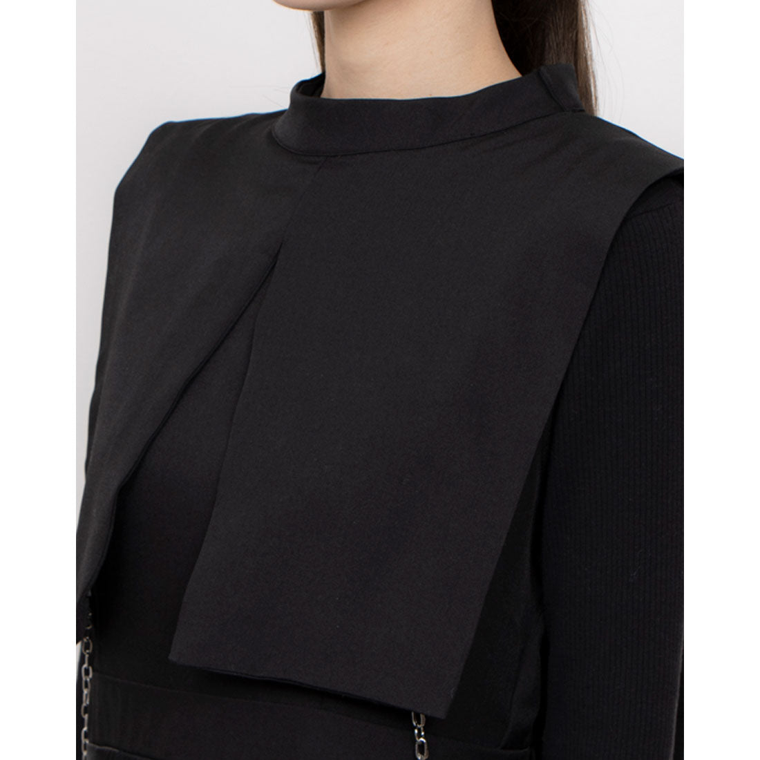 セオドリックディ THEODORIC.dy &g Cape Layered Dress （ブラック） ブラック