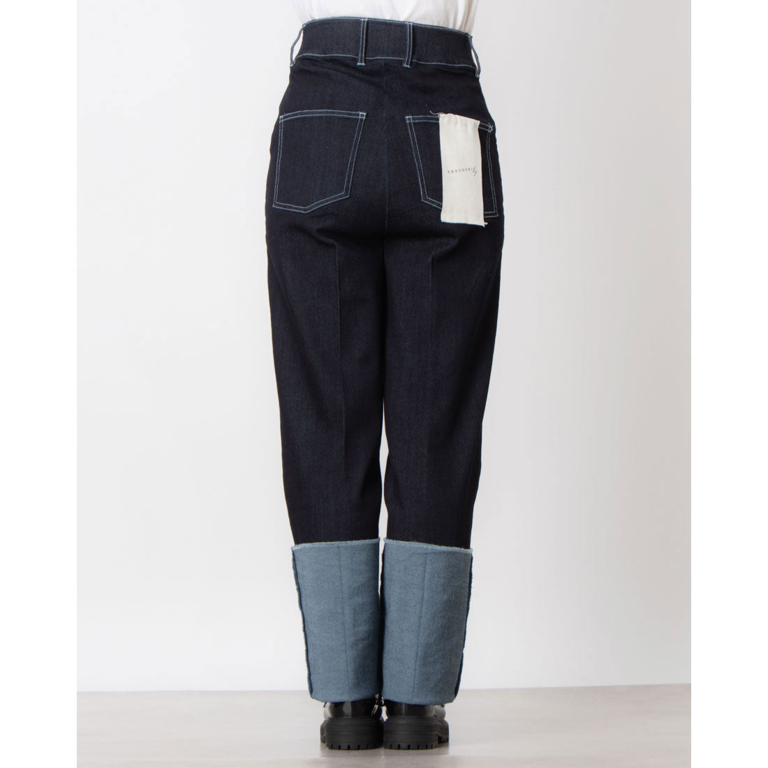 セオドリックディ THEODORIC.dy Cuffed Edge Denim （ホワイト） ホワイト