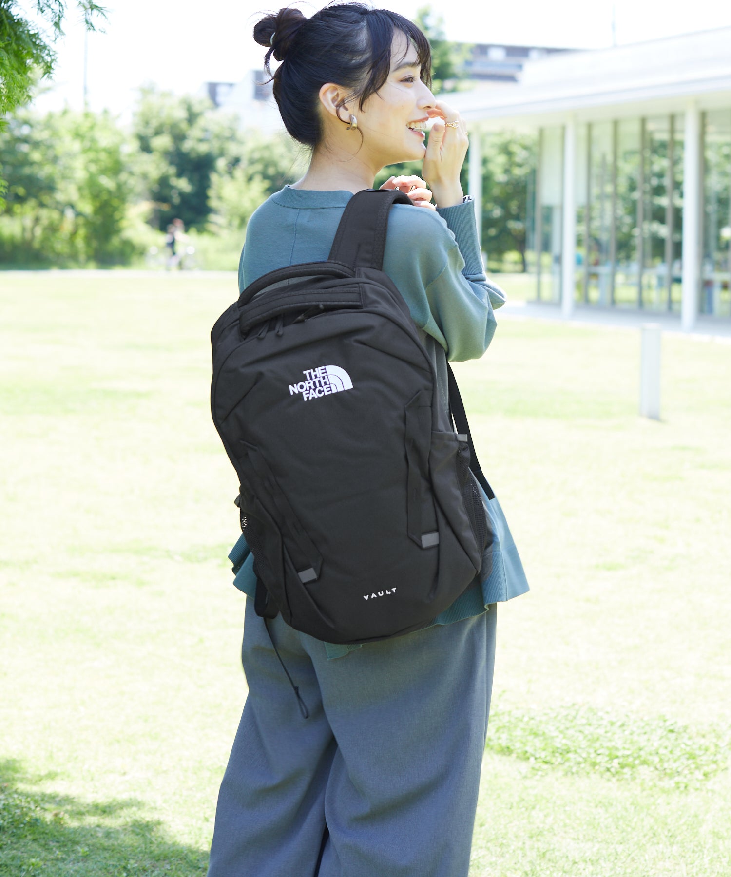 THE NORTH FACE ノースフェイス VAULT ヴォルト リュック バックパック 27L A4可（ブラック） ブラック