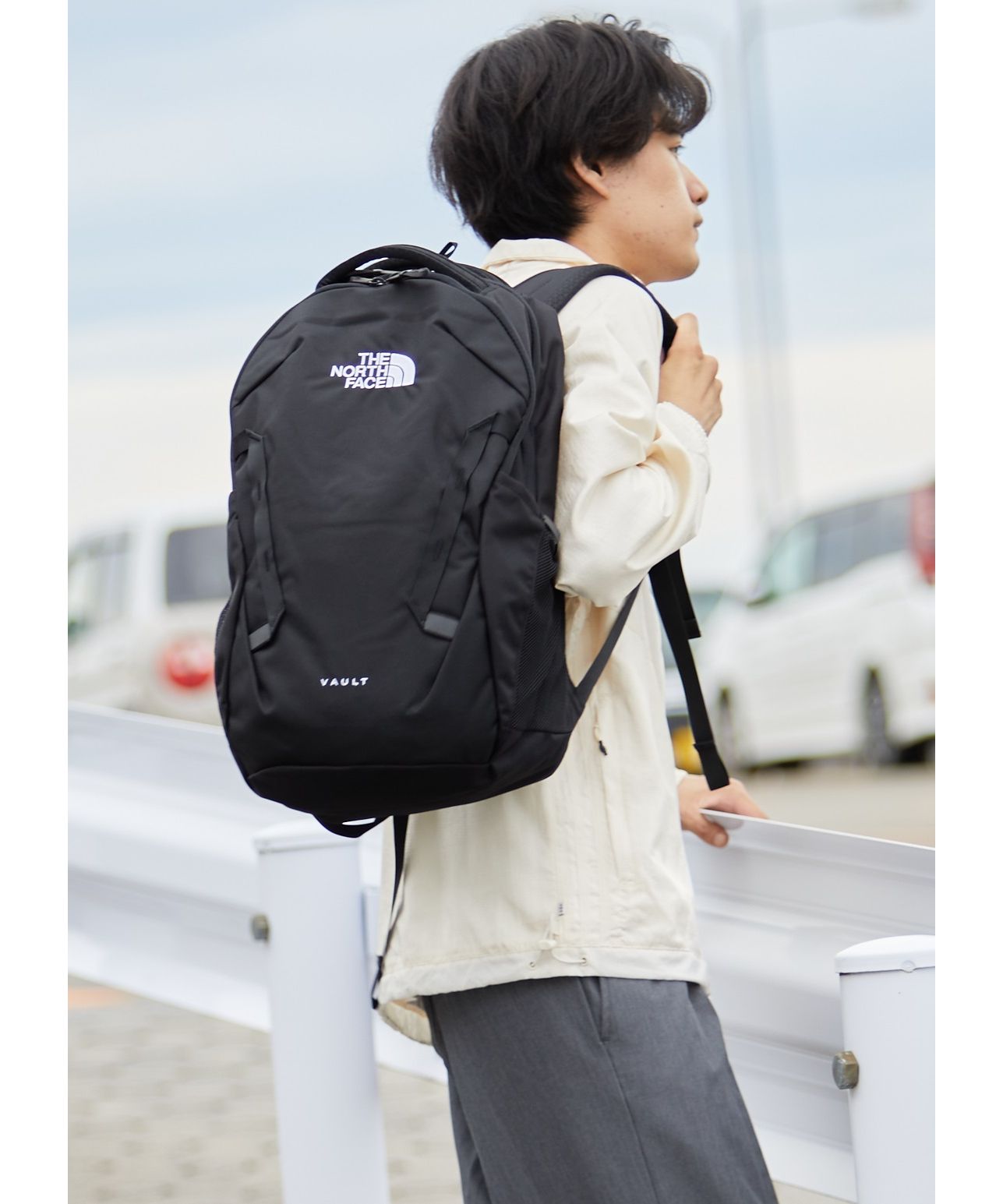 THE NORTH FACE ノースフェイス VAULT ヴォルト リュック バックパック 27L A4可（ブラック） ブラック