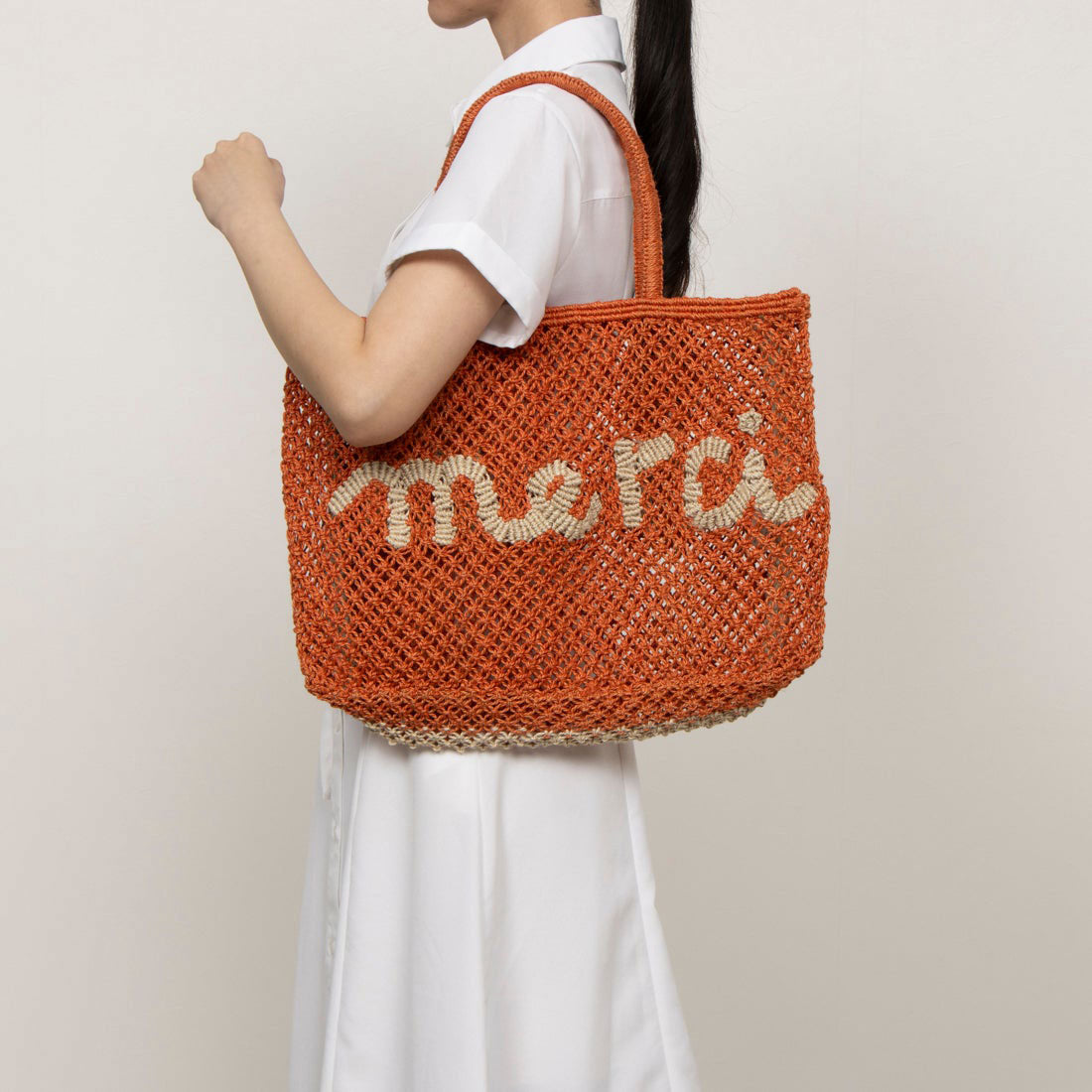 【正規取扱店】ザ・ジャクソンズ THE JACKSONS Small Word_Merci （Peach/Natural） Peach/Natural