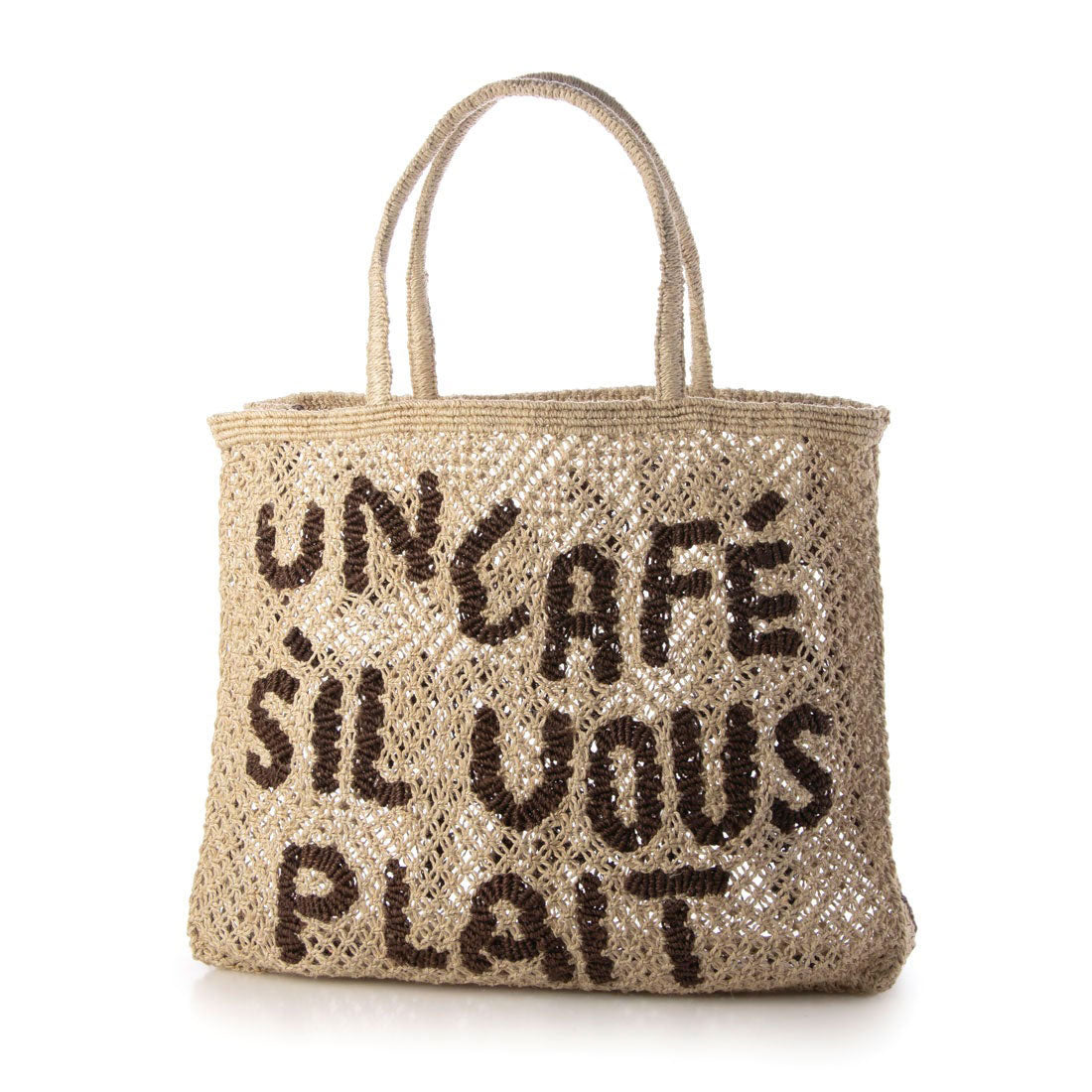 【正規取扱店】ザ・ジャクソンズ THE JACKSONS Large Word_Un Cafe Sil Vous Plait （Natural/Brown） Natural/Brown