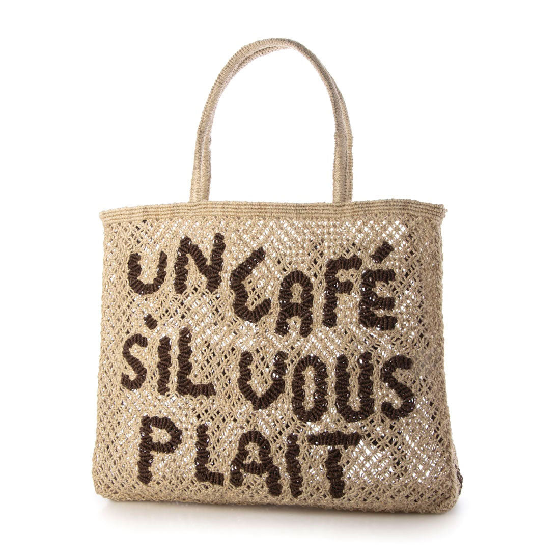 【正規取扱店】ザ・ジャクソンズ THE JACKSONS Large Word_Un Cafe Sil Vous Plait （Natural/Brown） Natural/Brown