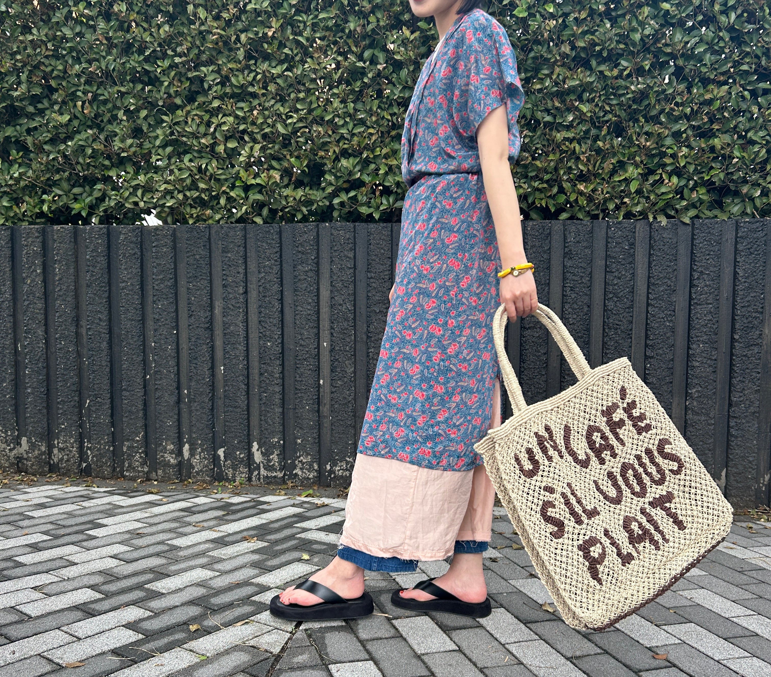 【正規取扱店】ザ・ジャクソンズ THE JACKSONS Large Word_Un Cafe Sil Vous Plait （Natural/Brown） Natural/Brown