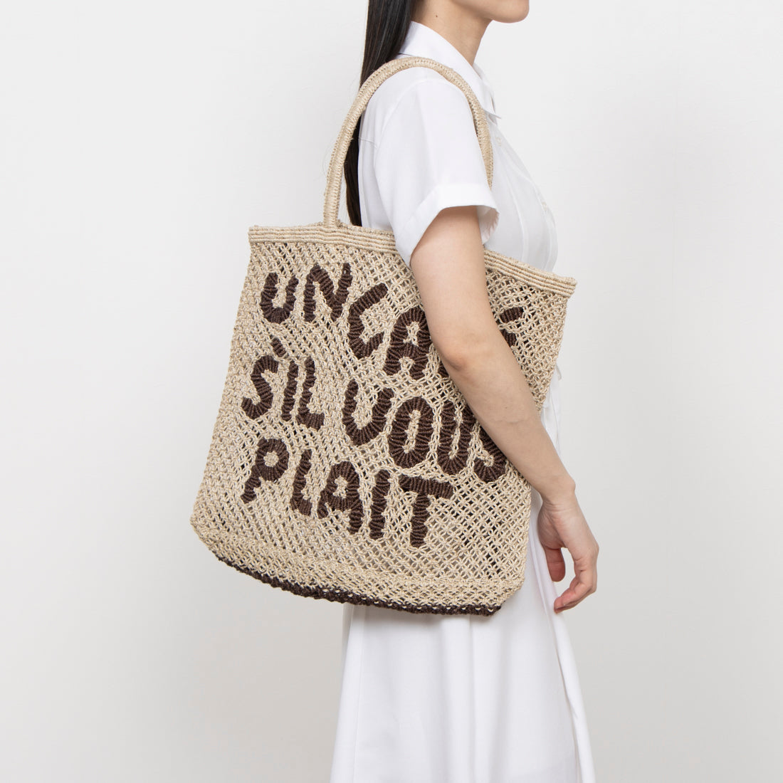 【正規取扱店】ザ・ジャクソンズ THE JACKSONS Large Word_Un Cafe Sil Vous Plait （Natural/Brown） Natural/Brown