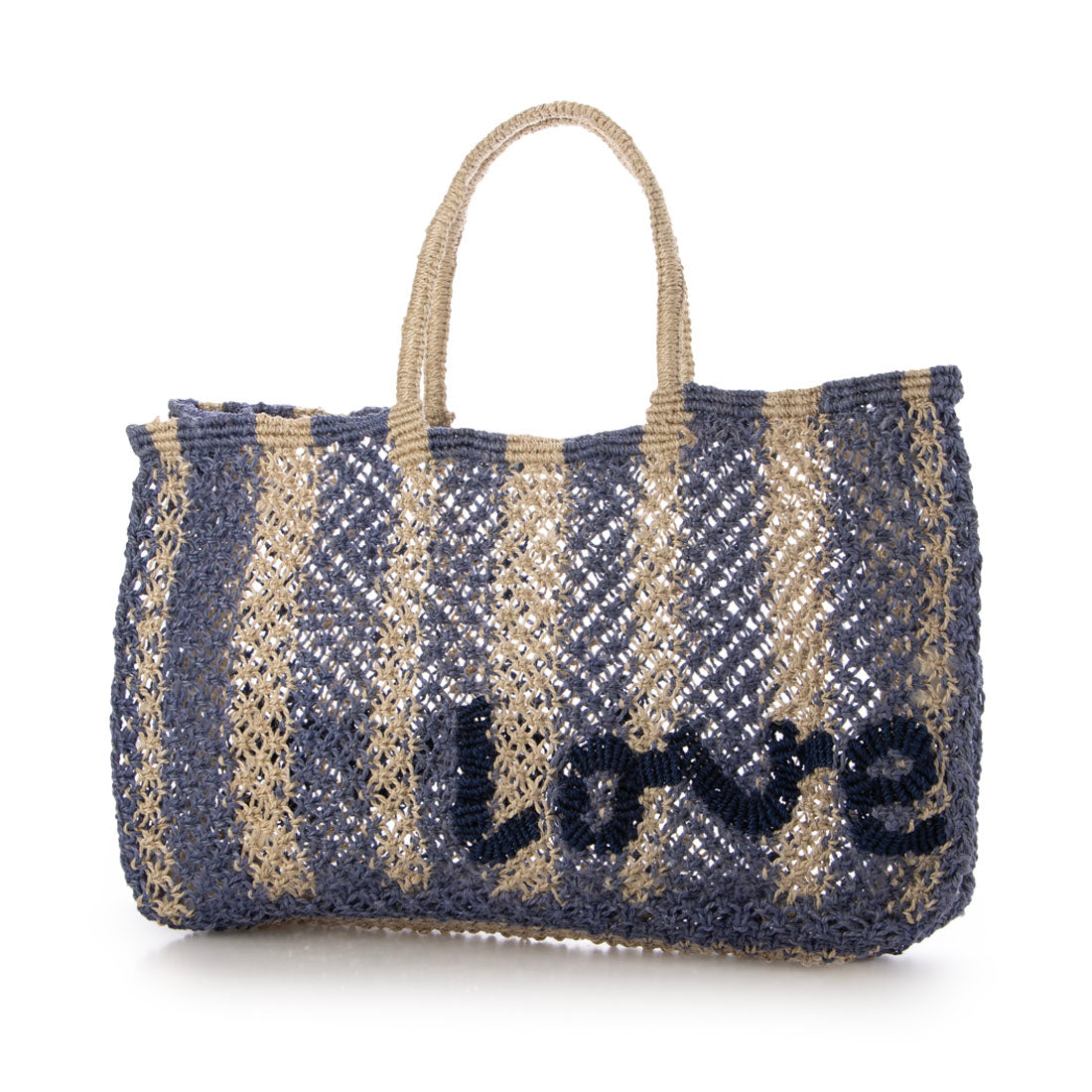 ザ・ジャクソンズ THE JACKSONS Lavina Stripe_Love （Natural/Pebble/Indigo） Natural/Pebble/Indigo