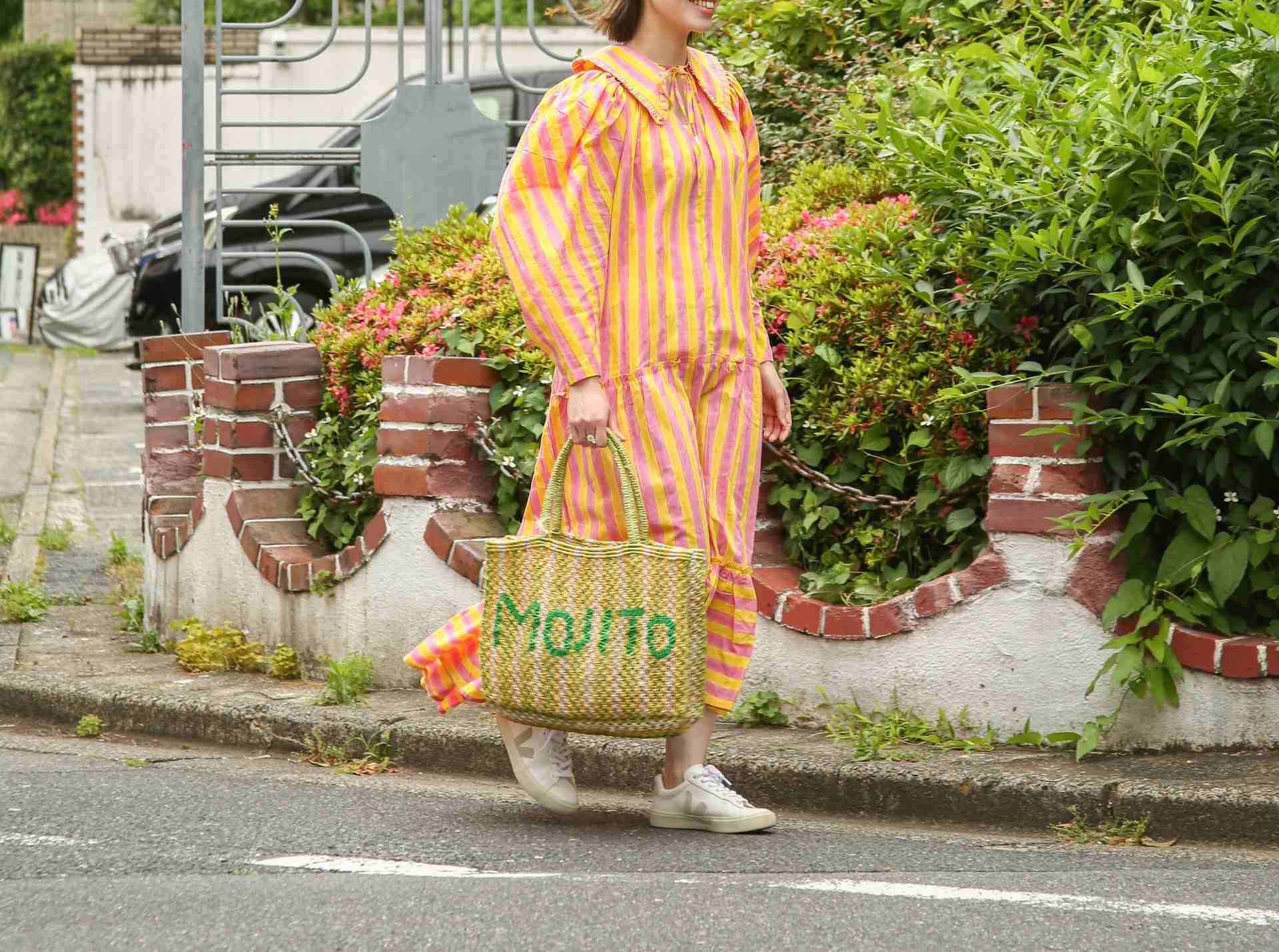ザ・ジャクソンズ THE JACKSONS Mojito_Stripe_S （Lime/Natural/Yellow/Green） Lime/Natural/Yellow/Green