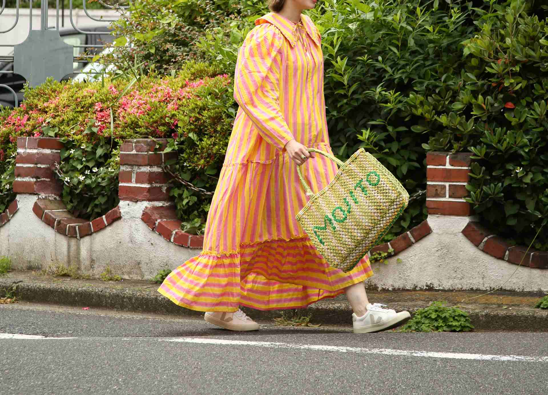 ザ・ジャクソンズ THE JACKSONS Mojito_Stripe_S （Lime/Natural/Yellow/Green） Lime/Natural/Yellow/Green